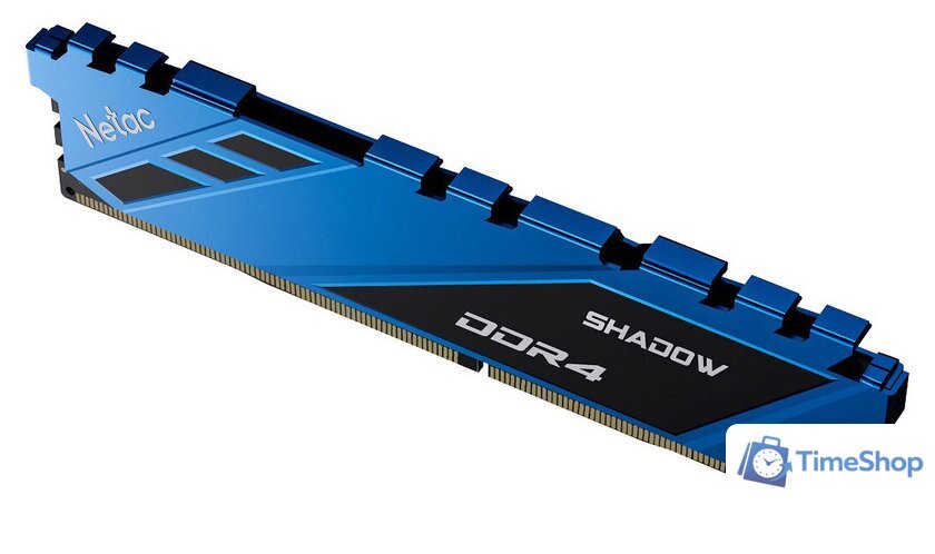 Оперативная память Netac Shadow 16ГБ DDR4 2666 МГц NTSDD4P26SP-16B - Изображение №3 — Интернет-магазин Time-Shop