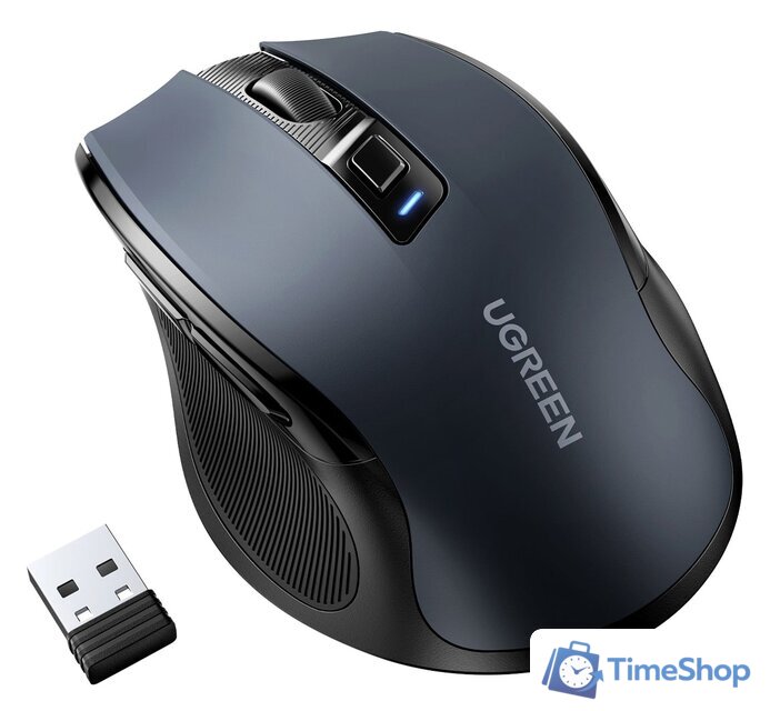 Мышь Ugreen MU006 90855 (серый) - Изображение №1 — Интернет-магазин Time-Shop