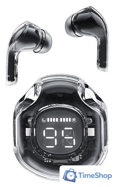 Наушники AceFast T8 Crystal (черный) - Изображение №1 — Интернет-магазин Time-Shop