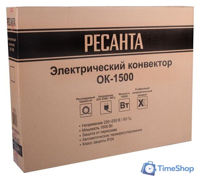 Конвектор Ресанта ОК-1500 - Изображение №7 — Интернет-магазин Time-Shop