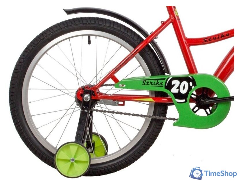Детский велосипед Novatrack Strike 20 2022 203STRIKE.RD22 (красный) - Изображение №6 — Интернет-магазин Time-Shop