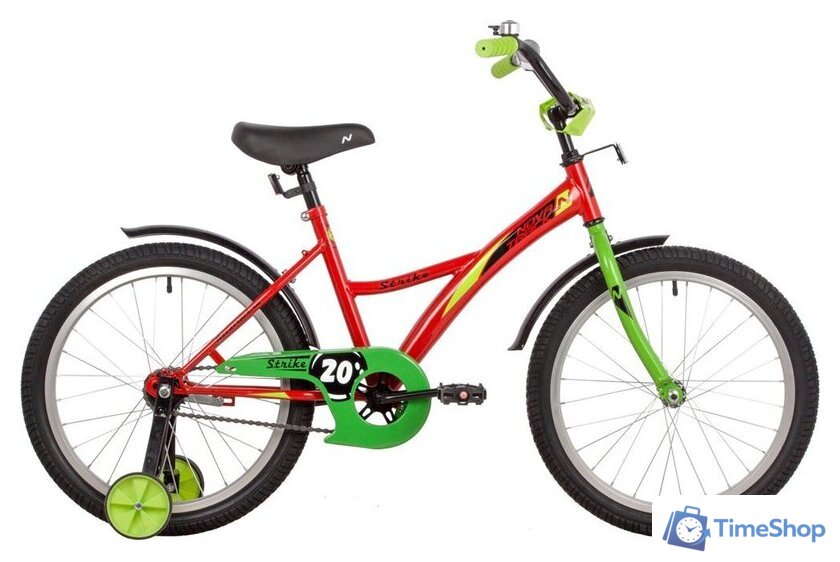 Детский велосипед Novatrack Strike 20 2022 203STRIKE.RD22 (красный) - Изображение №1 — Интернет-магазин Time-Shop