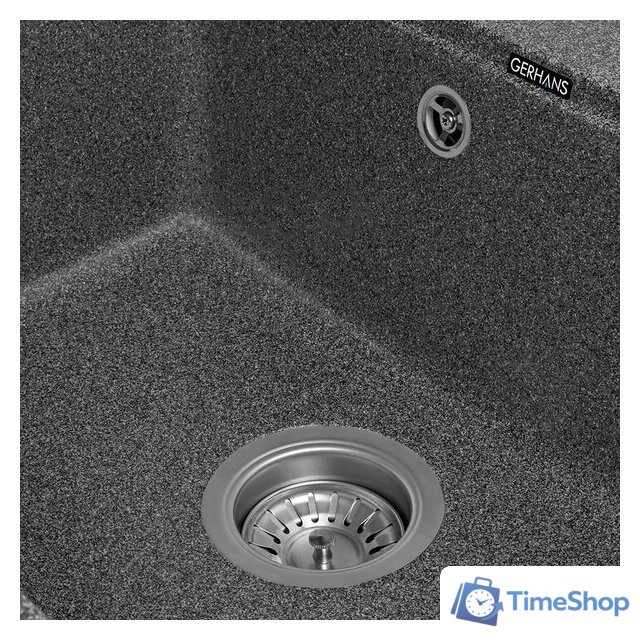 Кухонная мойка Gerhans A12 (графит) - Изображение №4 — Интернет-магазин Time-Shop