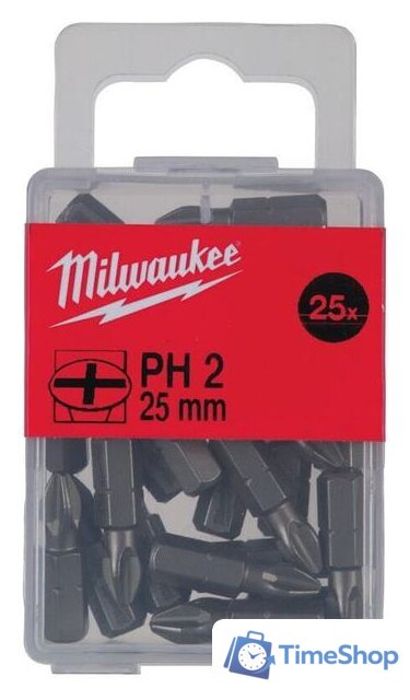 Набор бит Milwaukee 4932399587 (25 предметов) - Изображение №1 — Интернет-магазин Time-Shop