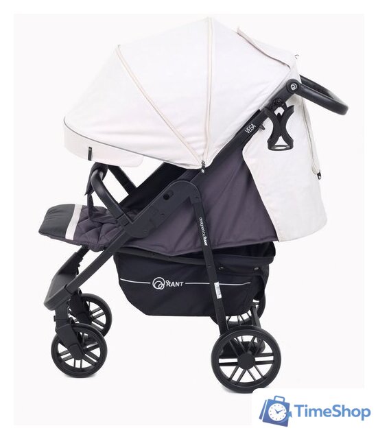 Коляска прогулочная «книга» Rant Vega Star 2022 RA057 (ivory beige) - Изображение №4 — Интернет-магазин Time-Shop