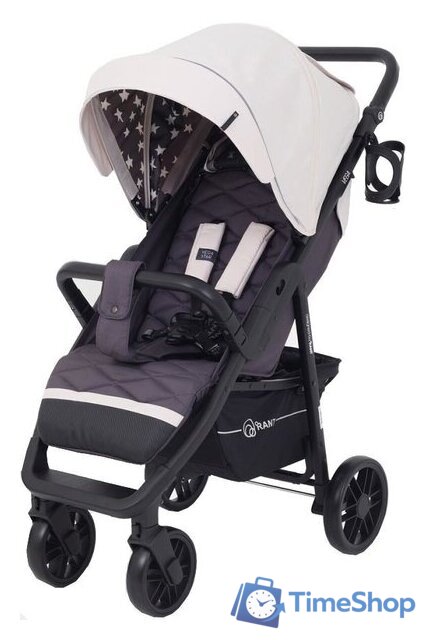 Коляска прогулочная «книга» Rant Vega Star 2022 RA057 (ivory beige) - Изображение №1 — Интернет-магазин Time-Shop