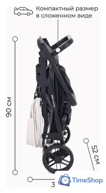 Коляска прогулочная «книга» Rant Vega Star 2022 RA057 (ivory beige) - Изображение №18 — Интернет-магазин Time-Shop