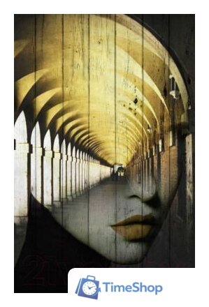 Картина White Wood B112-V-084-135-6.42 135x84 см - Изображение №1 — Интернет-магазин Time-Shop