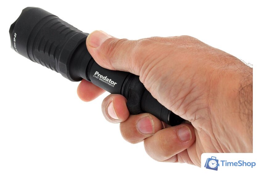 Фонарь Armytek Predator v3 XP-E2 (красный) - Изображение №5 — Интернет-магазин Time-Shop