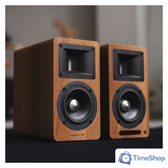 Акустика Edifier Airpulse A80 (коричневый) - Изображение №6 — Интернет-магазин Time-Shop