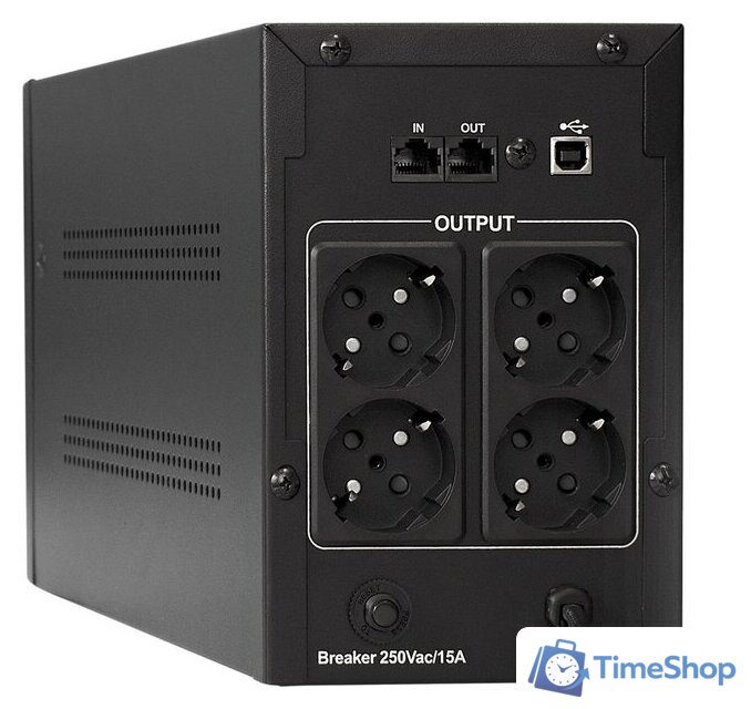 Источник бесперебойного питания ExeGate SpecialPro Smart LLB-1200.LCD.AVR.EURO.RJ.USB - Изображение №2 — Интернет-магазин Time-Shop
