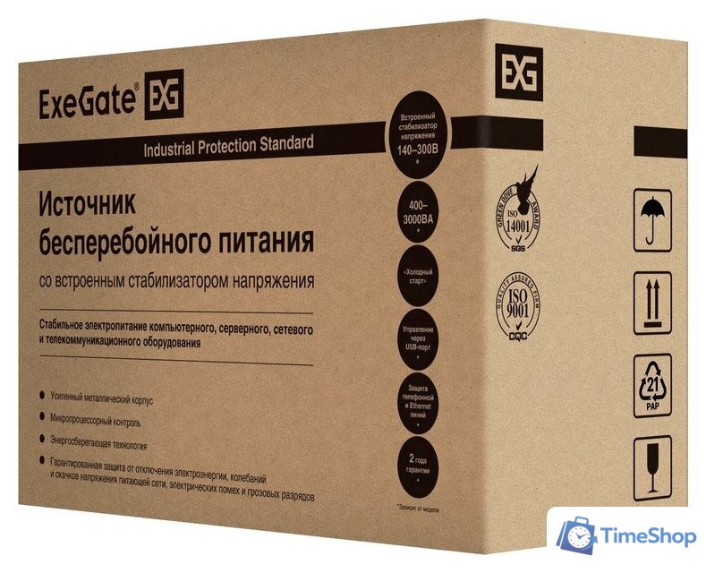 Источник бесперебойного питания ExeGate SpecialPro Smart LLB-1200.LCD.AVR.EURO.RJ.USB - Изображение №4 — Интернет-магазин Time-Shop