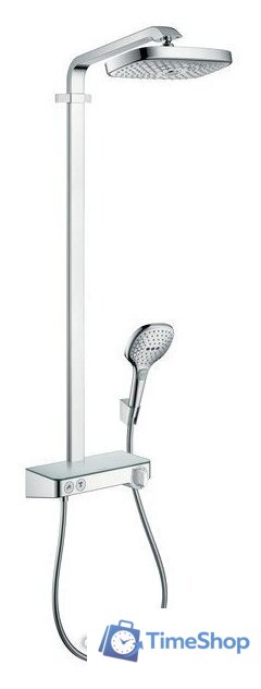 Душевая система  Hansgrohe Raindance Select E 300 2jet Showerpipe [27126000] - Изображение №1 — Интернет-магазин Time-Shop