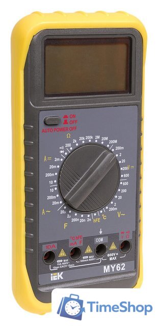 Мультиметр IEK Professional MY62 - Изображение №1 — Интернет-магазин Time-Shop