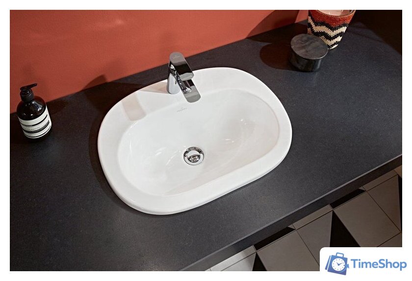 Умывальник Villeroy & Boch O.Novo 416156R1 - Изображение №5 — Интернет-магазин Time-Shop