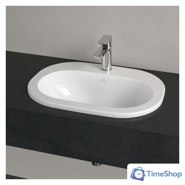 Умывальник Villeroy & Boch O.Novo 416156R1 - Изображение №3 — Интернет-магазин Time-Shop