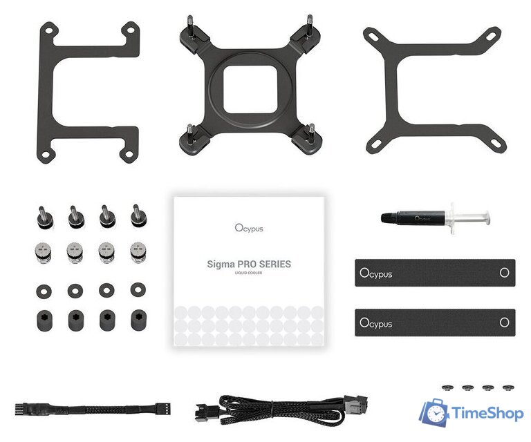 Система жидкостного охлаждения для процессора Ocypus Sigma L36 PRO Sigma-L36-BK3ANWL00P-GL - Изображение №8 — Интернет-магазин Time-Shop