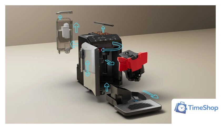 Кофемашина Siemens EQ300 TF303E01 - Изображение №7 — Интернет-магазин Time-Shop