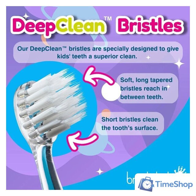 Электрическая зубная щетка Brush-Baby KidzSonic Rocket - Изображение №8 — Интернет-магазин Time-Shop