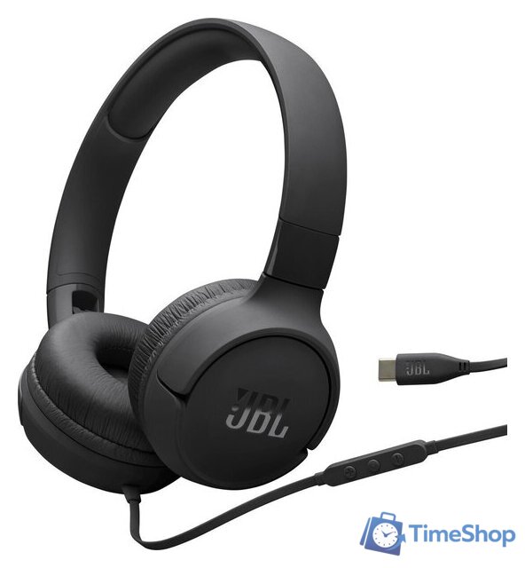 Наушники JBL Tune 520C USB-C (черный) - Изображение №1 — Интернет-магазин Time-Shop