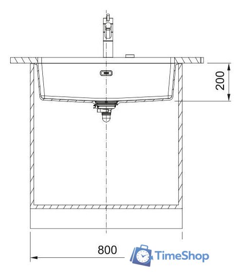 Кухонная мойка Franke MRG 110-72 125.0741.509 (графит) - Изображение №4 — Интернет-магазин Time-Shop