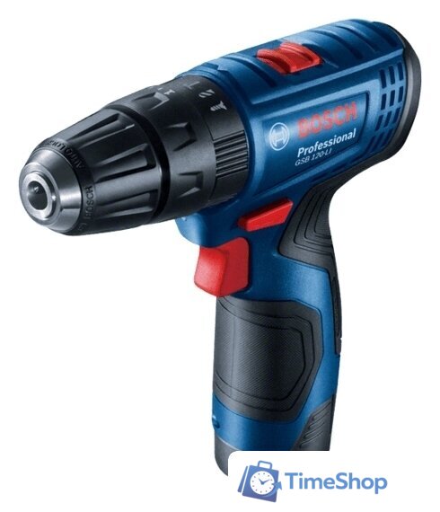 Ударная дрель-шуруповерт Bosch GSB 120-LI Professional 06019G8100 (с 2-мя АКБ, кейс) - Изображение №1 — Интернет-магазин Time-Shop