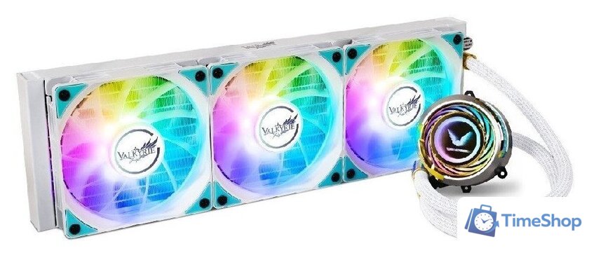 Система жидкостного охлаждения для процессора Valkyrie Jarn 360 ARGB (белый) - Изображение №1 — Интернет-магазин Time-Shop