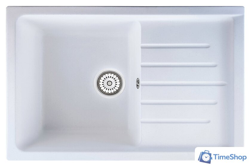 Кухонная мойка Berge BR-7602 (белый матовый) - Изображение №1 — Интернет-магазин Time-Shop