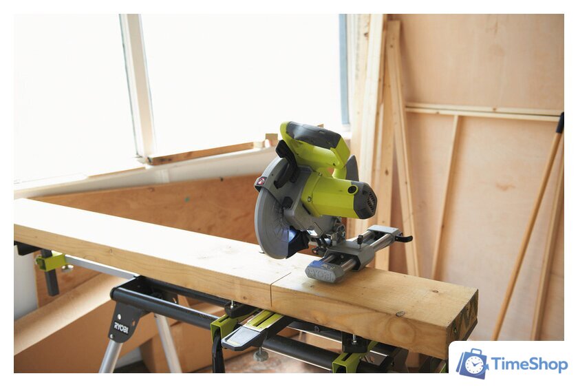 Торцовочная пила Ryobi EMS216L - Изображение №4 — Интернет-магазин Time-Shop