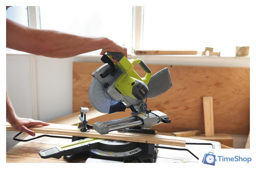 Торцовочная пила Ryobi EMS216L - Изображение №6 — Интернет-магазин Time-Shop