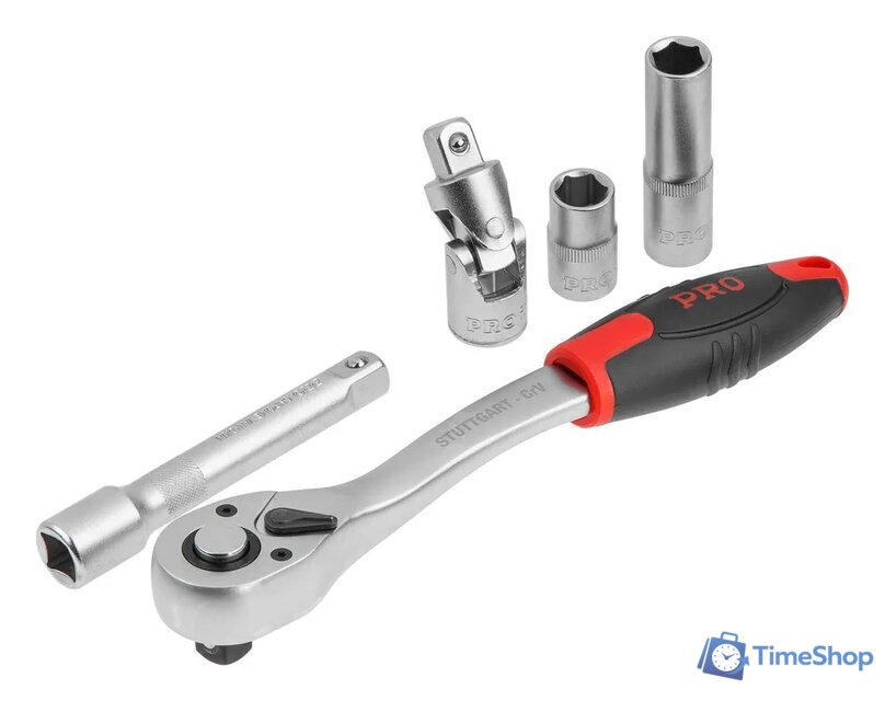 Универсальный набор инструментов PRO Startul Stuttgart PRO-216S (216 предметов) - Изображение №2 — Интернет-магазин Time-Shop