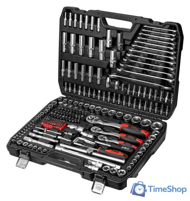 Универсальный набор инструментов PRO Startul Stuttgart PRO-216S (216 предметов) - Изображение №1 — Интернет-магазин Time-Shop