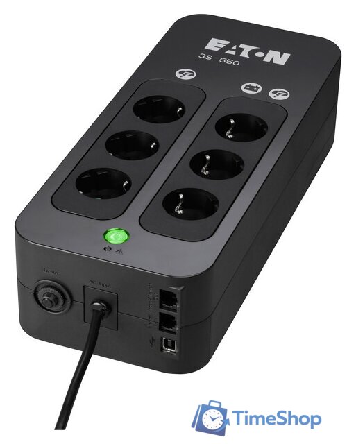 Источник бесперебойного питания Eaton 3S 550VA (3S550DIN) - Изображение №1 — Интернет-магазин Time-Shop