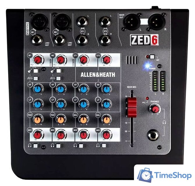 Микшерный пульт Allen & Heath ZED-6 - Изображение №1 — Интернет-магазин Time-Shop