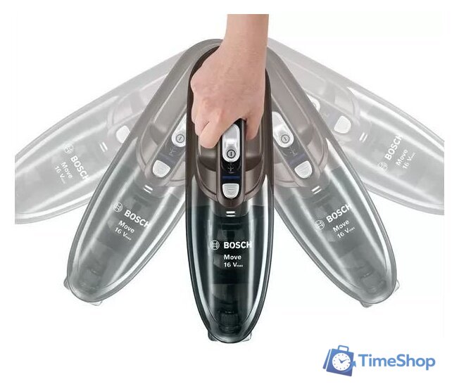 Пылесос Bosch Move Lithium 16Vmax BHN16L - Изображение №8 — Интернет-магазин Time-Shop