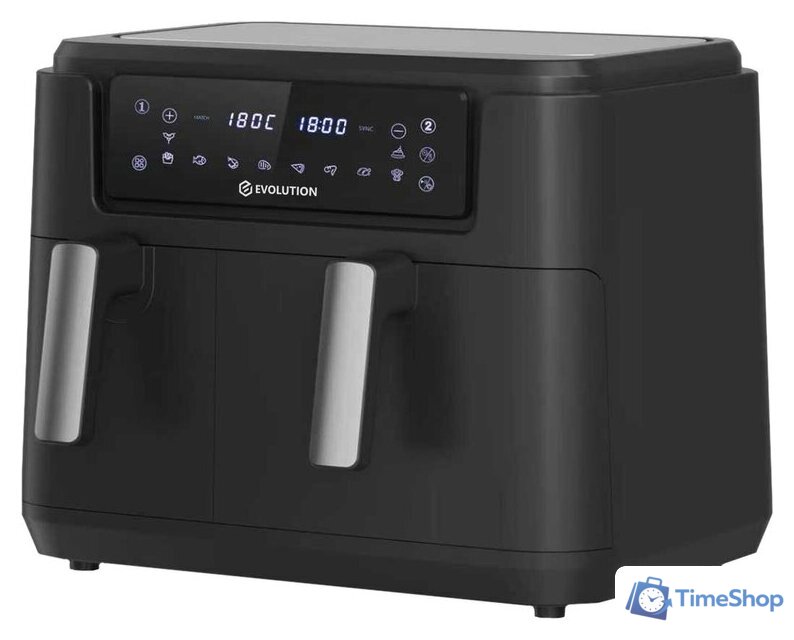 Аэрогриль (аэрофритюрница) Evolution AIRO 10600 Dual - Изображение №2 — Интернет-магазин Time-Shop