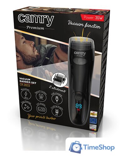 Триммер для бороды и усов Camry CR 2833 - Изображение №6 — Интернет-магазин Time-Shop