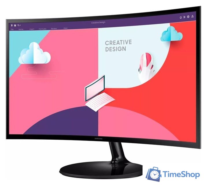 Монитор Samsung Essential S3 LS24C360EAUXEN - Изображение №3 — Интернет-магазин Time-Shop