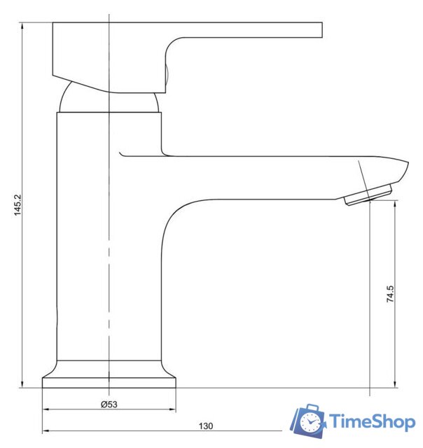 Смеситель Lauter Jet 21AM12361 - Изображение №2 — Интернет-магазин Time-Shop