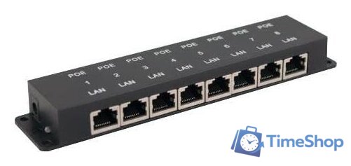 PoE-инжектор Osnovo Midspan-8/P - Изображение №2 — Интернет-магазин Time-Shop