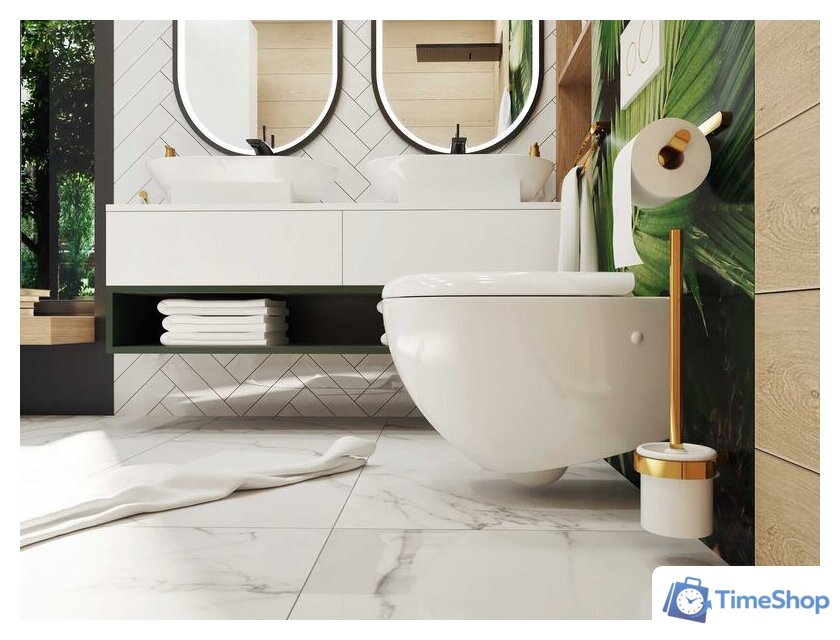 Ершик для унитаза Bisk Nature Gold 05911 - Изображение №3 — Интернет-магазин Time-Shop