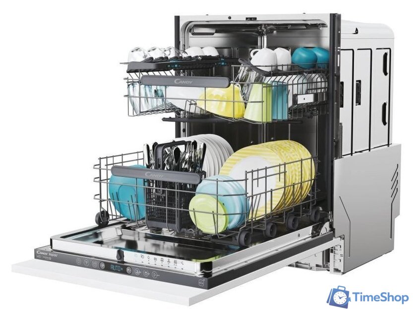 Встраиваемая посудомоечная машина Candy RapidO CS 5C4F0A1 - Изображение №7 — Интернет-магазин Time-Shop
