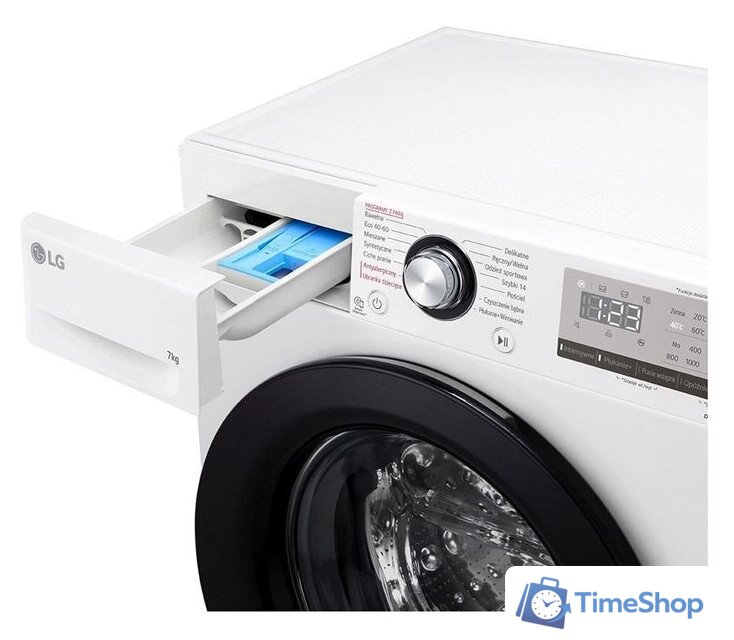 Стиральная машина LG Vivace V300 slim Steam F2WV3S7S6BE - Изображение №5 — Интернет-магазин Time-Shop