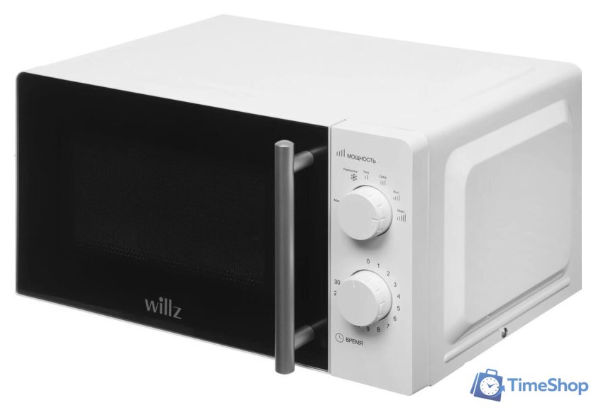 Микроволновая печь Willz MOS-1706MW (белый) - Изображение №4 — Интернет-магазин Time-Shop