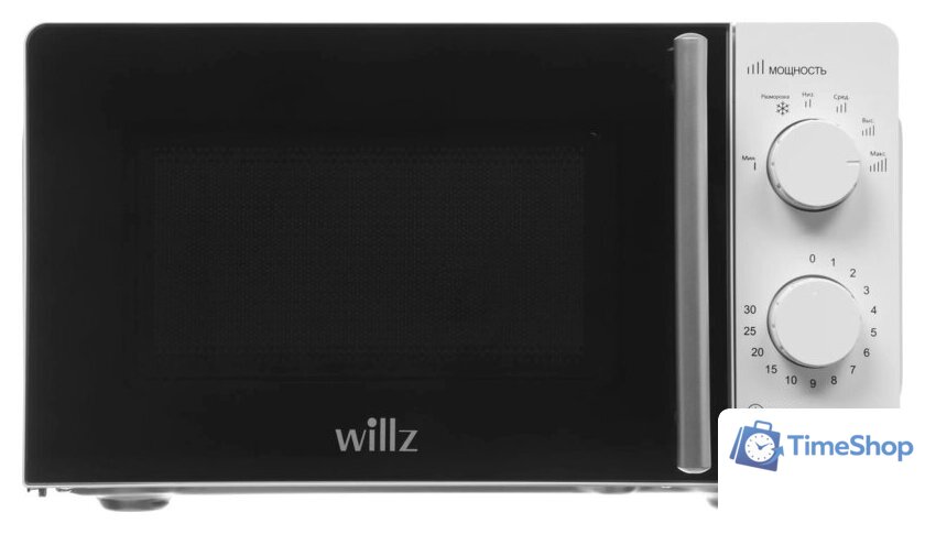 Микроволновая печь Willz MOS-1706MW (белый) - Изображение №1 — Интернет-магазин Time-Shop