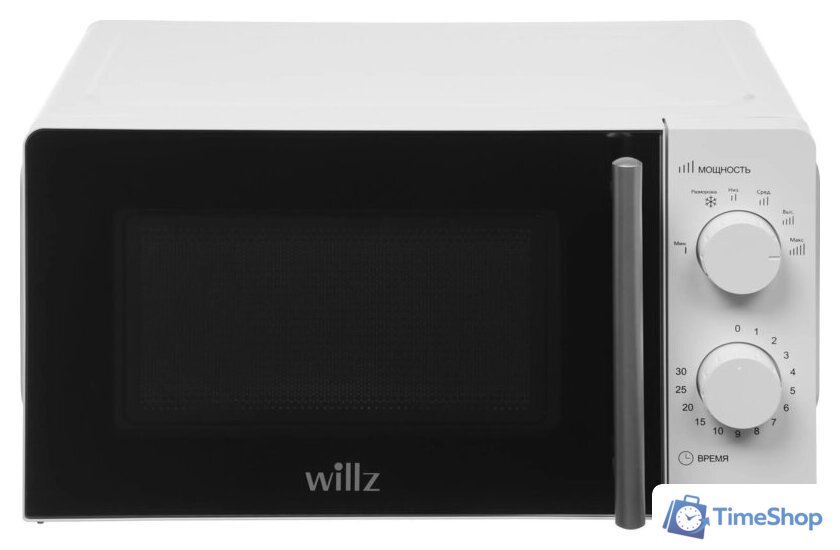 Микроволновая печь Willz MOS-1706MW (белый) - Изображение №2 — Интернет-магазин Time-Shop
