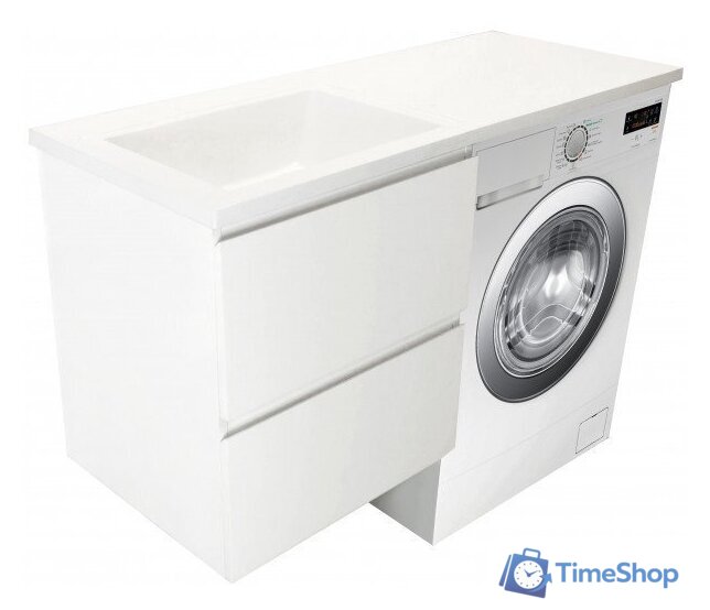  Эстет Тумба Dallas Luxe ФР-00001929 с умывальником Dallas 120 (правая) - Изображение №2 — Интернет-магазин Time-Shop