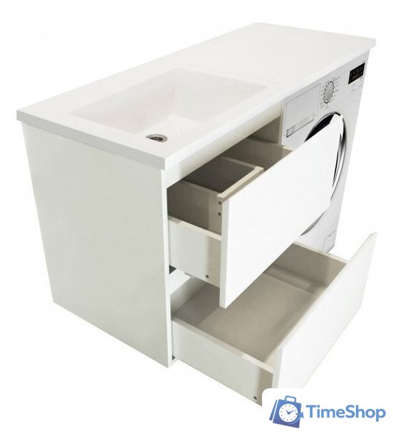  Эстет Тумба Dallas Luxe ФР-00001929 с умывальником Dallas 120 (правая) - Изображение №3 — Интернет-магазин Time-Shop