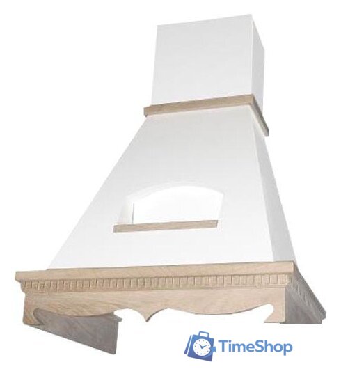 Кухонная вытяжка Elikor Бельведер 60П-650-П3Д (бежевый/дуб неокрашенный) - Изображение №1 — Интернет-магазин Time-Shop