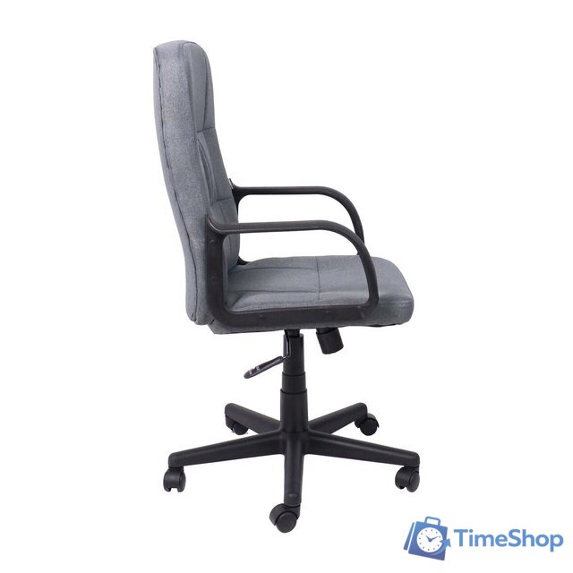 Офисное кресло AksHome Leonidas (пластик/ткань, темно-серый) - Изображение №3 — Интернет-магазин Time-Shop